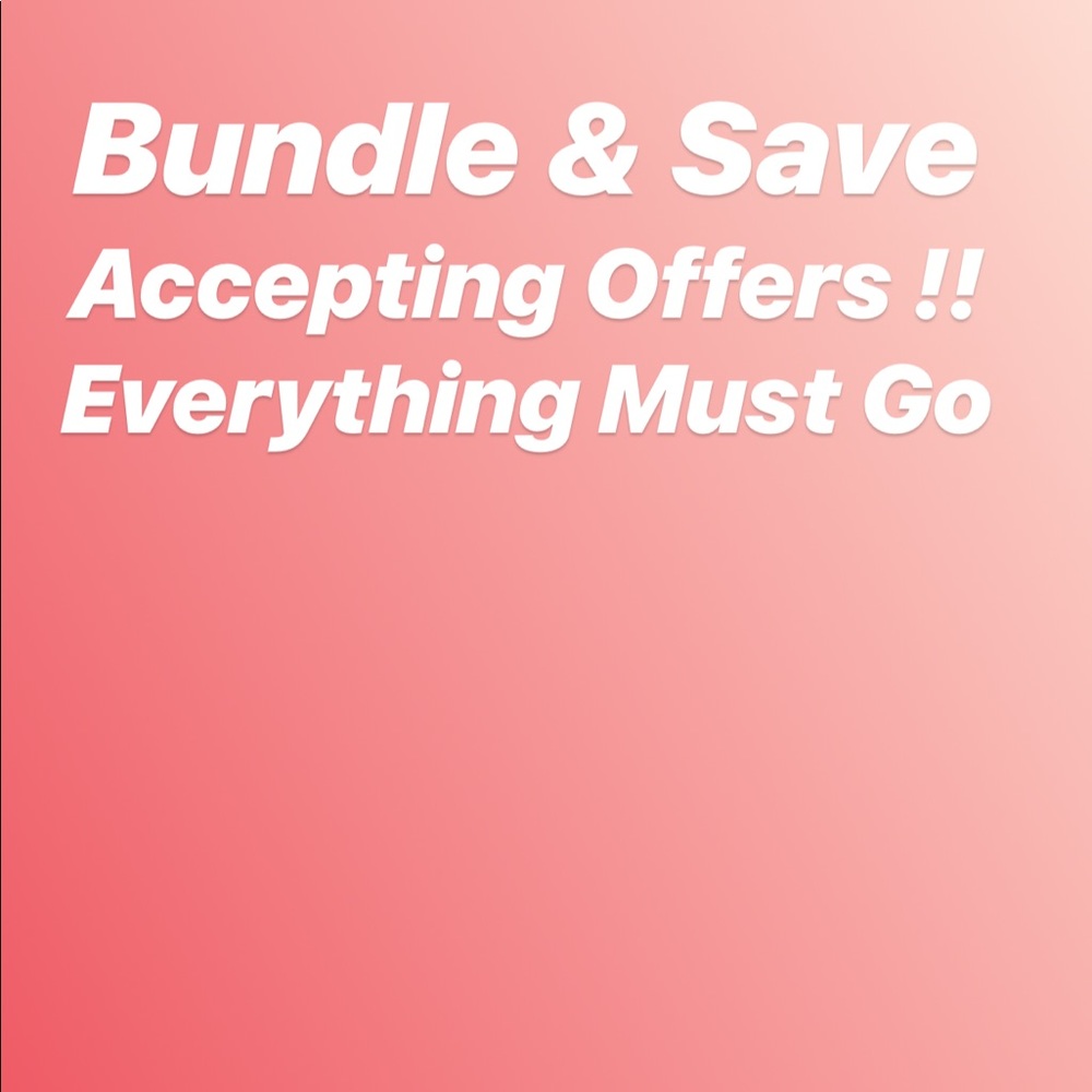 Items Starting At $5 !!!!